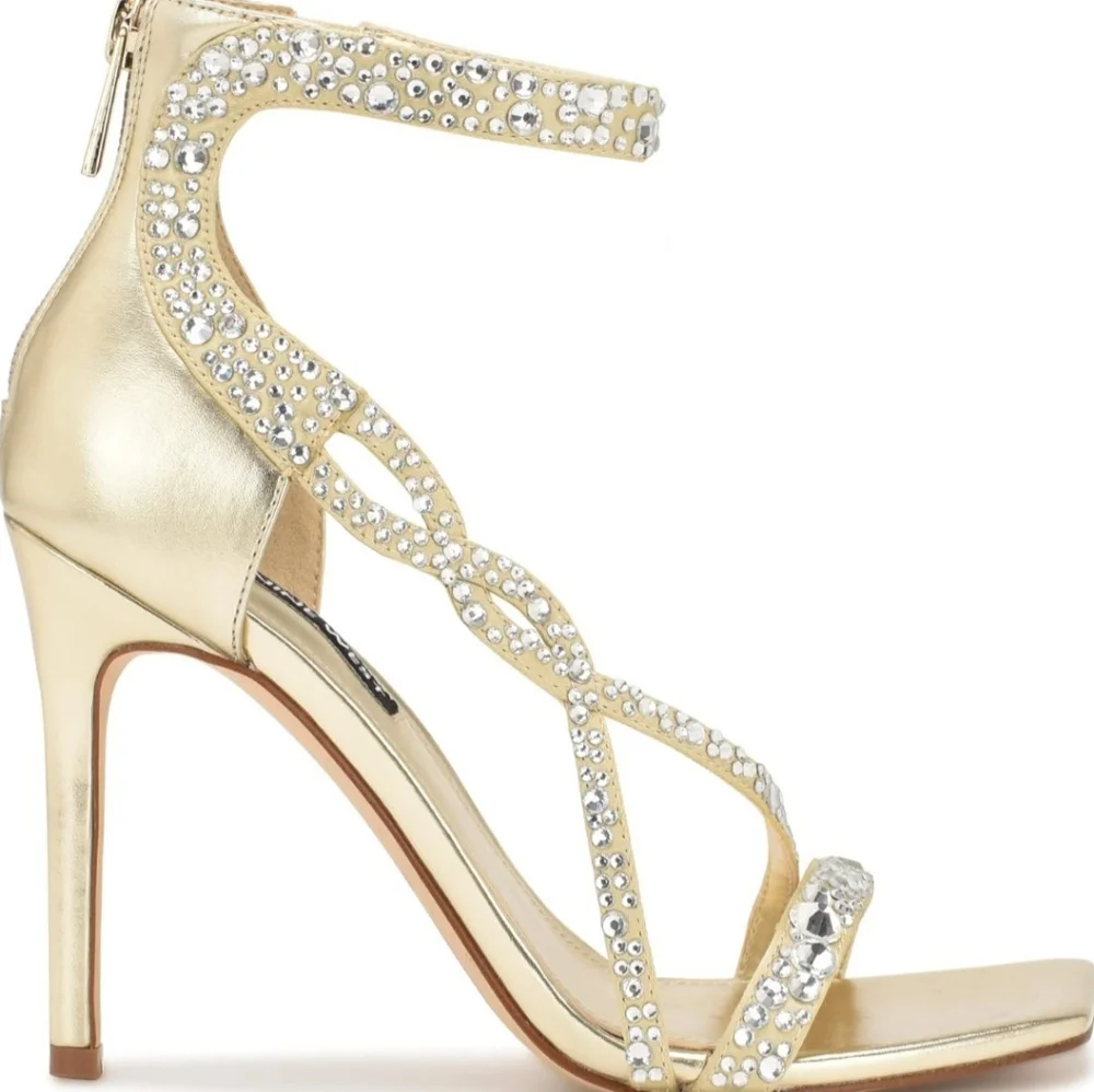 NINE WEST Womens Talla Color Platino 6.5 NWOT - Picture 2 of 6